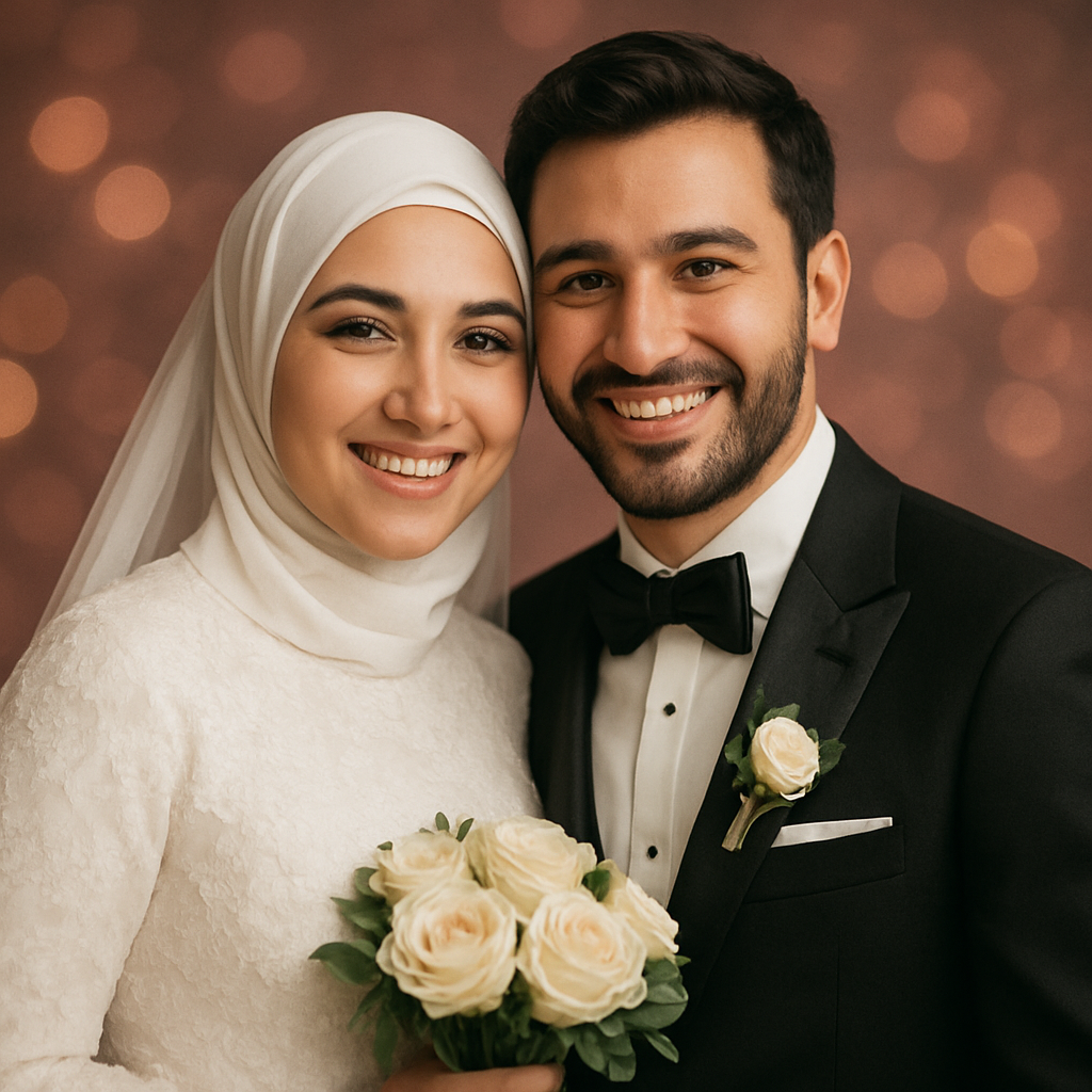 Elif ve Mehmet düğün fotoğrafı