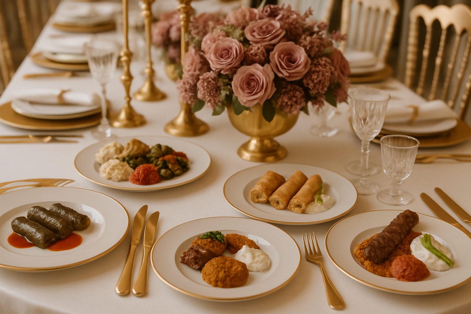 Düğün yemek organizasyonu